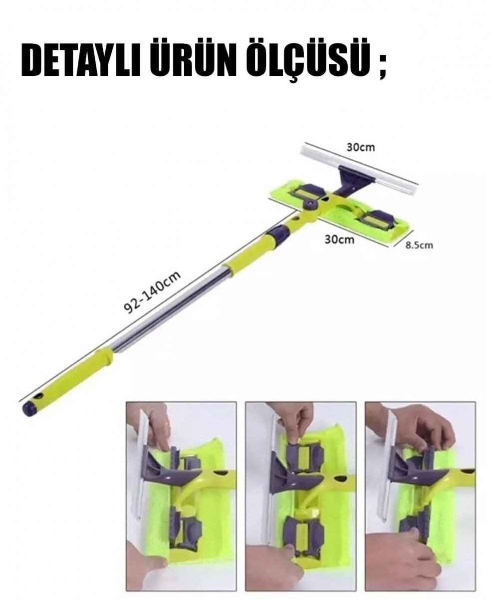Oynar Başlıklı Teleskopik Camsil 3