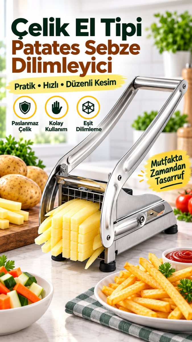 Patates Dilimleme Makinesi 1