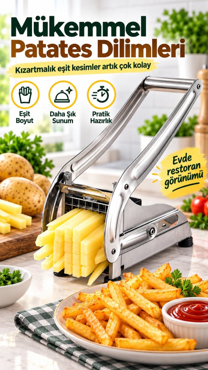 Patates Dilimleme Makinesi 3