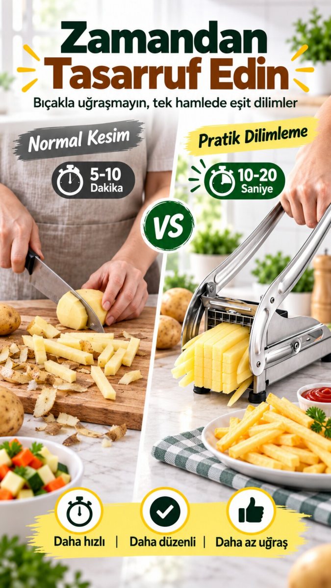 Patates Dilimleme Makinesi 4