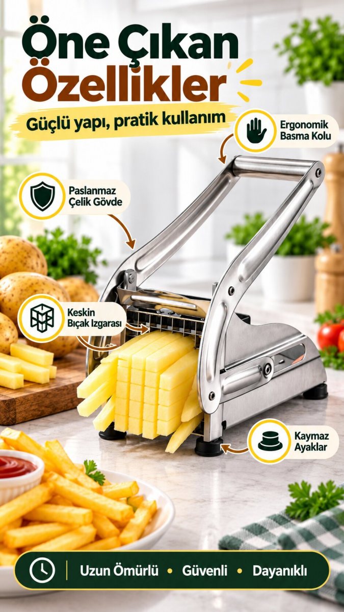 Patates Dilimleme Makinesi 5