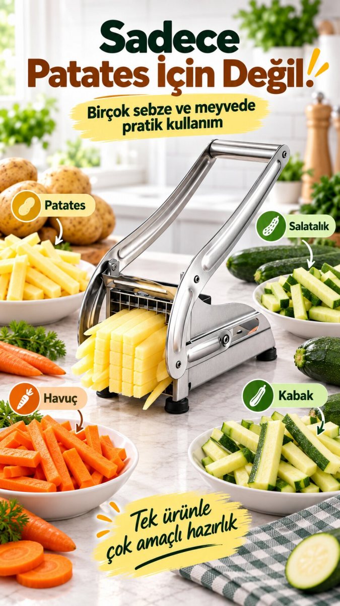 Patates Dilimleme Makinesi 6
