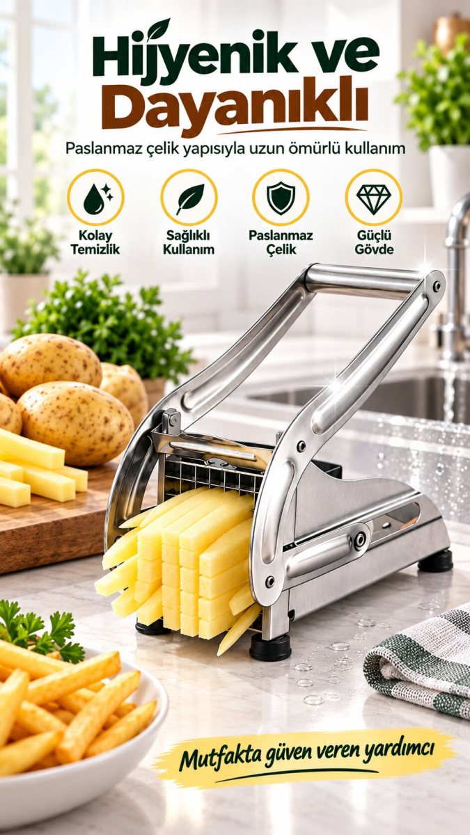Patates Dilimleme Makinesi 8