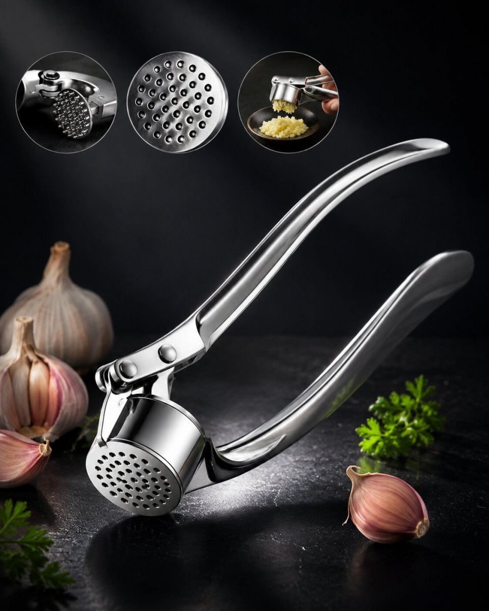 Metal Sarımsak Ezici 6