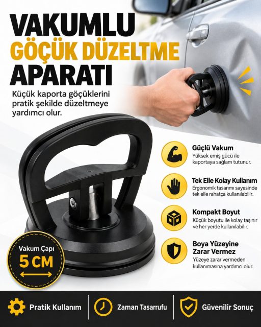 Vantuzlu Araç Göçük Düzeltme