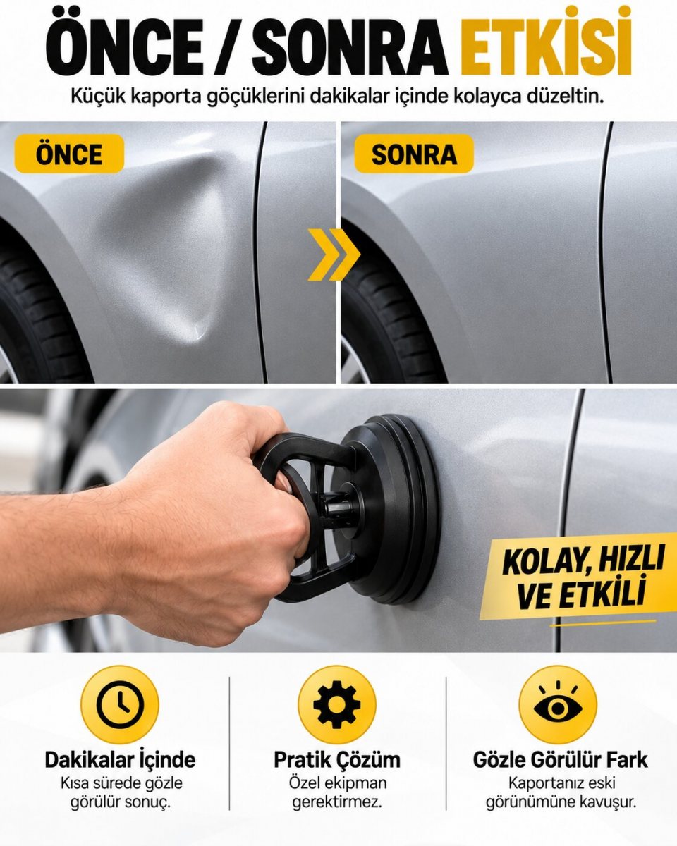 Vantuzlu Araç Göçük Düzeltme 2