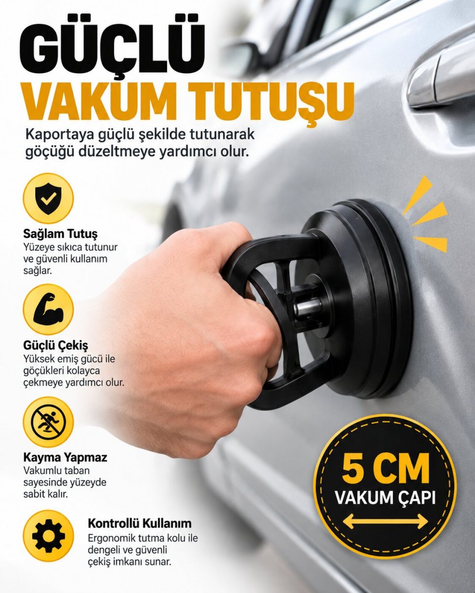 Vantuzlu Araç Göçük Düzeltme 4