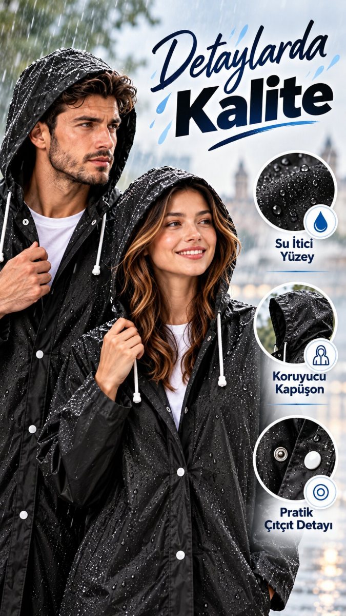 Su Geçirmez Yağmurluk 3