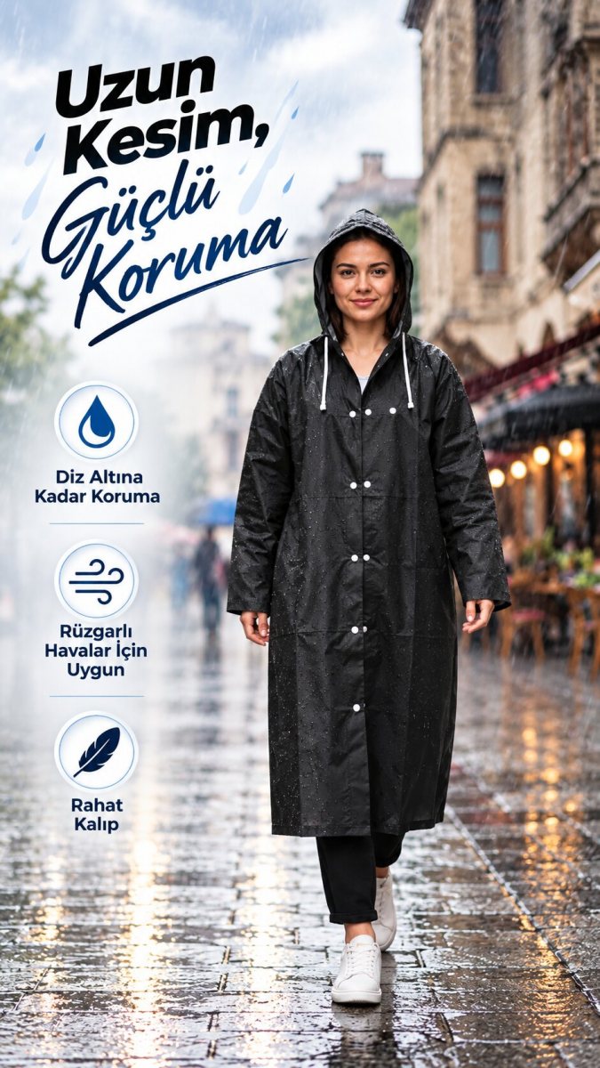 Su Geçirmez Yağmurluk 4