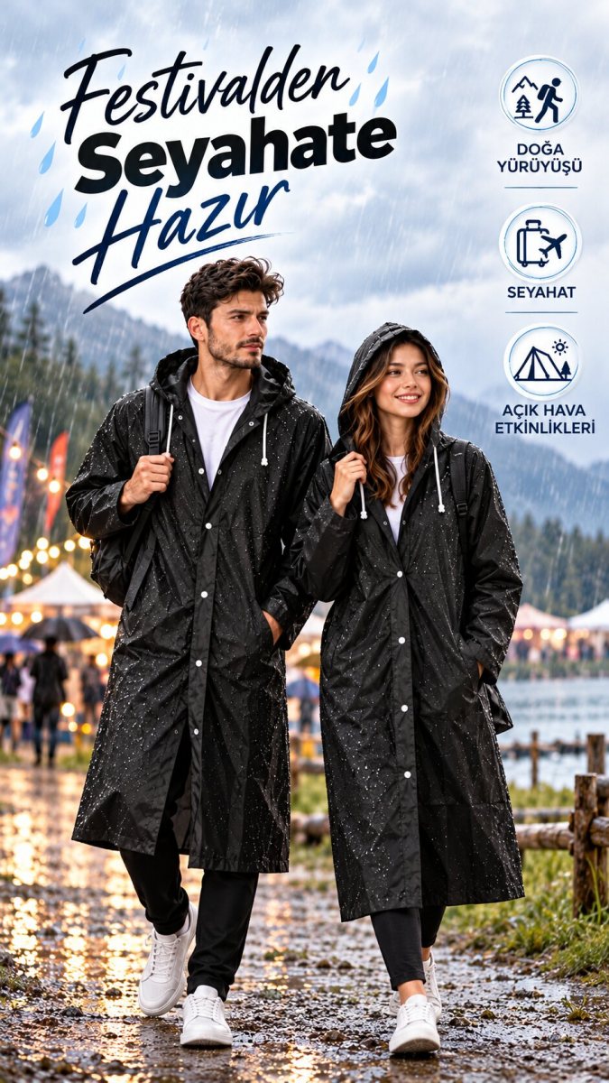 Su Geçirmez Yağmurluk 7