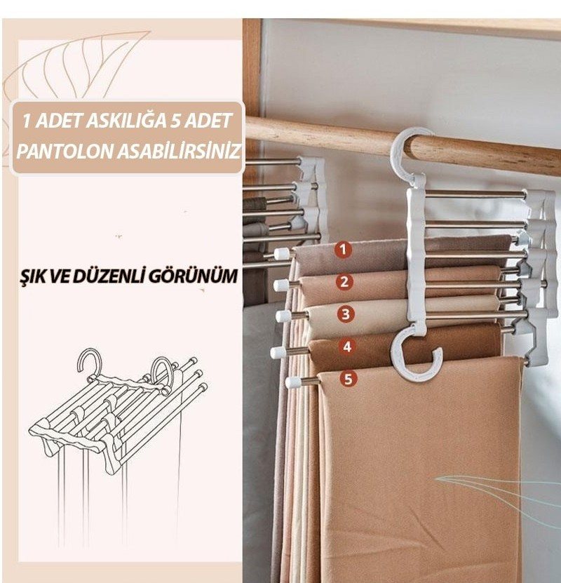 Katlanabilen Fonksiyonel Askılık 4
