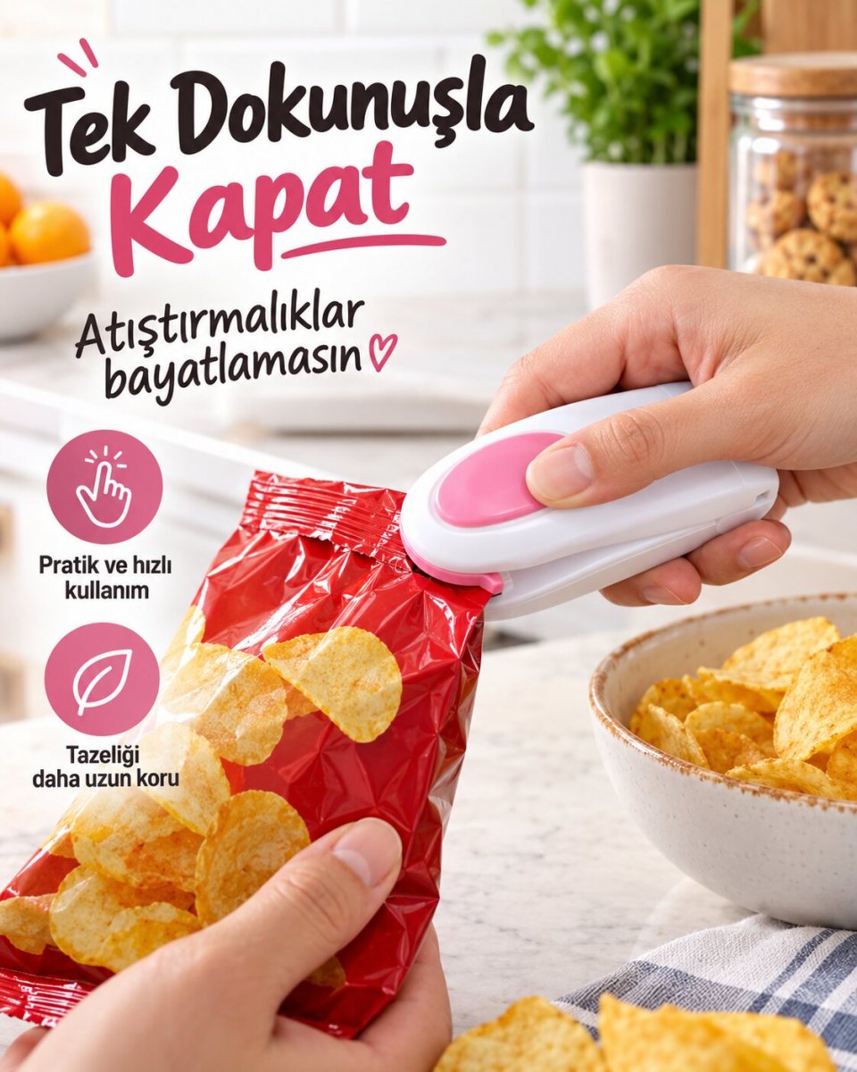 Mini Poşet Kapatıcı 2