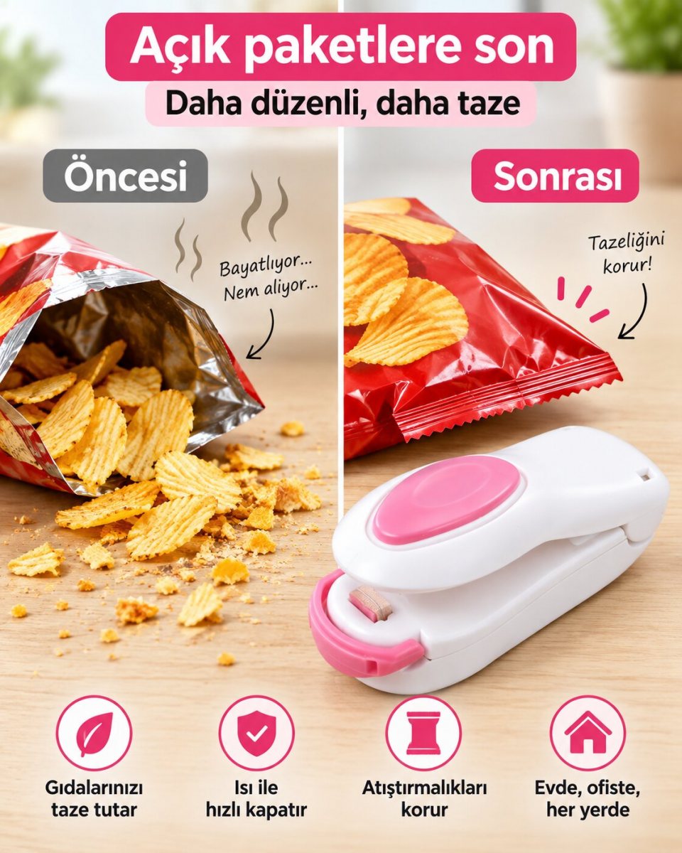 Mini Poşet Kapatıcı 5